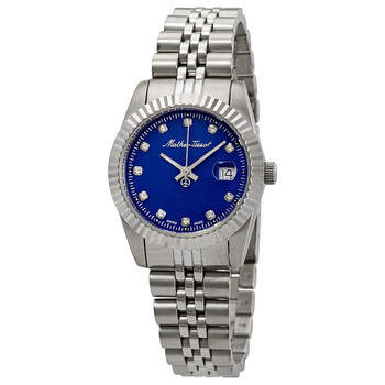 Đồng hồ Mathey-Tissot Mathey III Quartz Crystal Mặt Xanh D810ABU Nữ Chính hãng Sale giá Rẻ tại XaXi World