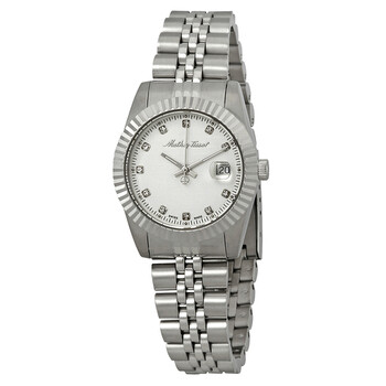 Đồng hồ Mathey-Tissot Mathey III Quartz Crystal Mặt Bạc D810AI Nữ Chính hãng Sale giá Rẻ tại XaXi World