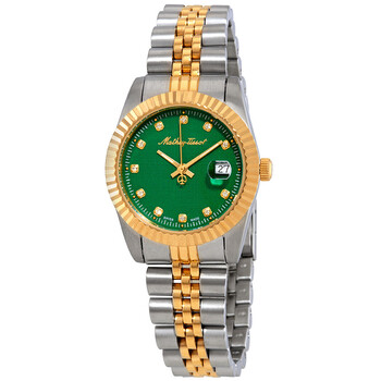 Đồng hồ Mathey-Tissot Mathey III Quartz Crystal Mặt Xanh Lá D810BV Nữ Chính hãng Sale giá Rẻ tại XaXi World