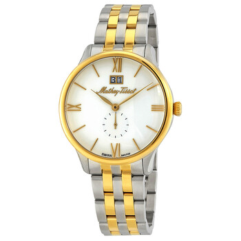 Đồng hồ Mathey-Tissot Edmond Metal Mặt Trắng H1886MBI Nam Chính hãng Sale giá Rẻ tại XaXi World
