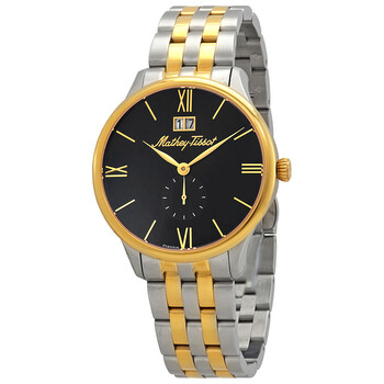 Đồng hồ Mathey-Tissot Edmond Metal Mặt Đen H1886MBN Nam Chính hãng Sale giá Rẻ tại XaXi World