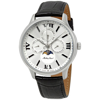 Đồng hồ Mathey-Tissot Edmond Moon Phase Mặt Bạc H1886RAI Nam Chính hãng Sale giá Rẻ tại XaXi World