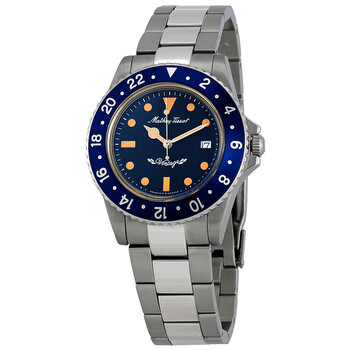 Đồng hồ Mathey-Tissot Mathey Vintage Quartz Mặt Xanh H900ABU Nam Chính hãng Sale giá Rẻ tại XaXi World