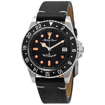 Đồng hồ Mathey-Tissot Mathey Vintage Automatic Mặt Đen H900ATLN Nam Chính hãng Sale giá Rẻ tại XaXi World