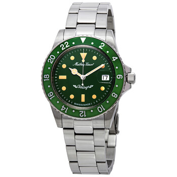 Đồng hồ Mathey-Tissot Mathey Vintage Automatic Mặt Xanh Lá H900ATV Nam Chính hãng Sale giá Rẻ tại XaXi World