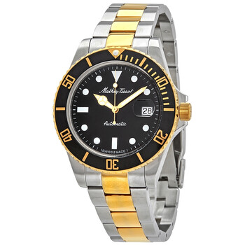 Đồng hồ Mathey-Tissot Mathey Vintage Automatic Mặt Đen 42 mm H9010ATBN Nam Chính hãng Sale giá Rẻ tại XaXi World