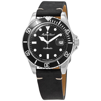 Đồng hồ Mathey-Tissot Mathey Vintage Automatic Mặt Đen H9010ATLN Nam Chính hãng Sale giá Rẻ tại XaXi World