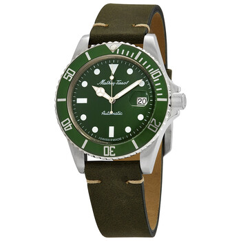 Đồng hồ Mathey-Tissot Mathey Vintage Automatic Mặt Xanh Lá H9010ATLV Nam Chính hãng Sale giá Rẻ tại XaXi World