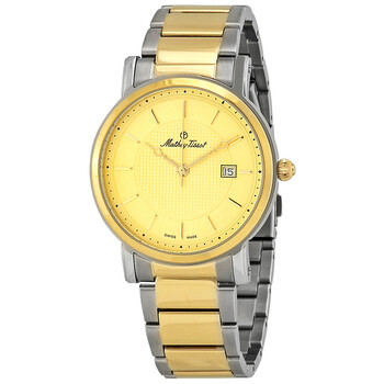 Đồng hồ Mathey-Tissot City Metal Mặt Vàng HB611251MBDI Nam Chính hãng Sale giá Rẻ tại XaXi World