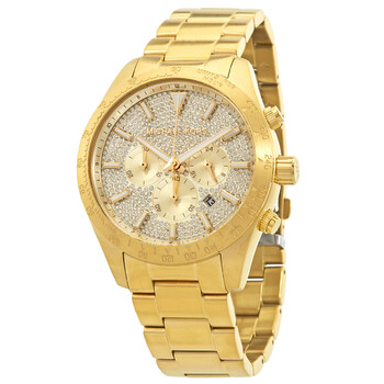 Đồng hồ Michael Kors Layton Chronograph Quartz Mặt Vàng MK8873 Nam Chính hãng Sale giá Rẻ tại XaXi World