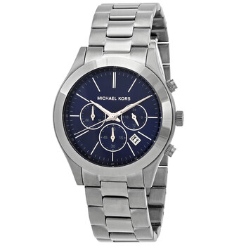 Đồng hồ Michael Kors Slim Runway Chronograph Quartz Navy Dial MK8987 Nam Chính hãng Sale giá Rẻ tại XaXi World