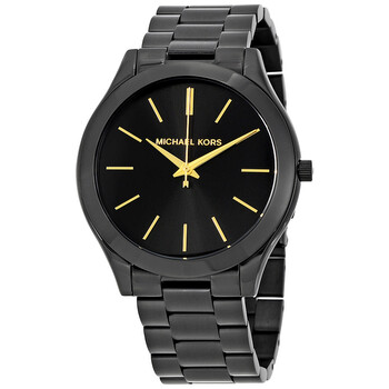 Đồng hồ Michael Kors Slim Runway Mặt Đen MK3221 Unisex Chính hãng Sale giá Rẻ tại XaXi World