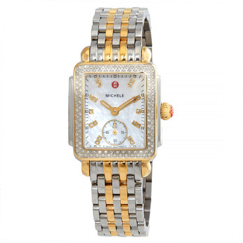 Đồng hồ Michele Deco Mid Quartz Diamond MWW06V000123 Nữ Chính hãng Sale giá Rẻ tại XaXi World