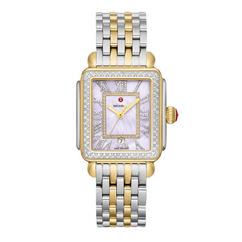 Đồng hồ Michele Deco Madison Quartz Diamond Purple Dial MWW06T000248 Nữ Chính hãng Sale giá Rẻ tại XaXi World