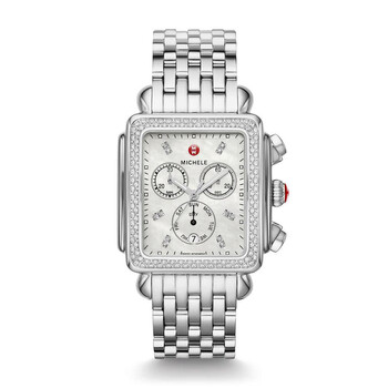 Đồng hồ Michele Michele Deco Xl Diamond Mặt Xà Cừ Mww06z000035 Nữ Chính hãng Sale giá Rẻ tại XaXi World