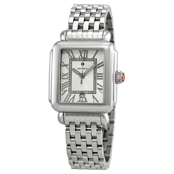 Đồng hồ Michele Deco Madison Silver Sunray Diamond MWW06T000141 Nữ Chính hãng Sale giá Rẻ tại XaXi World