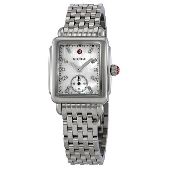 Đồng hồ Michele Deco 16 Mother of Pearl Diamond Dial MWW06V000002 Nữ Chính hãng Sale giá Rẻ tại XaXi World