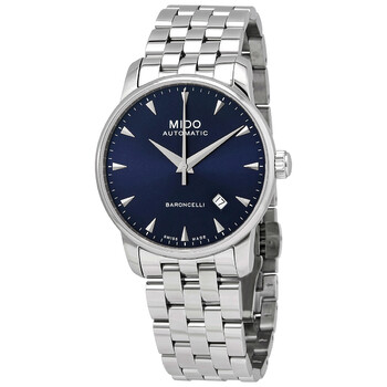 Đồng hồ Mido Automatic Mặt Xanh Stainless Steel M86004151 Nam Chính hãng Sale giá Rẻ tại XaXi World
