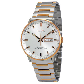 Đồng hồ Mido Commander II Automatic Chronometer Mặt Bạc M021.431.22.031.00 Nam Chính hãng Sale giá Rẻ tại XaXi World