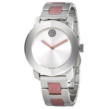 Đồng hồ Movado Bold Ceramic Quartz Silver Metallic Dial 3600702 Nữ Chính hãng Sale giá Rẻ tại XaXi World