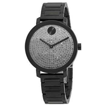 Đồng hồ Movado Bold Evolution Quartz Mặt Xám Pha Lê 3600930 Nữ Chính hãng Sale giá Rẻ tại XaXi World