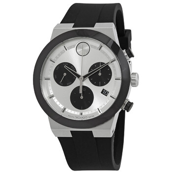 Đồng hồ Movado Bold Fusion Chronograph Quartz Mặt Bạc 3600894 Nam Chính hãng Sale giá Rẻ tại XaXi World