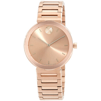 Đồng hồ Movado Bold Horizon Quartz Rose Mặt Vàng 3601089 Nữ Chính hãng Sale giá Rẻ tại XaXi World
