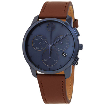 Đồng hồ Movado Bold Thin Chronograph Quartz Mặt Xanh 3600630 Nam Chính hãng Sale giá Rẻ tại XaXi World