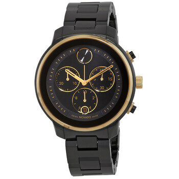Đồng hồ Movado Bold Verso Chronograph Quartz Mặt Đen 3600932 Nữ Chính hãng Sale giá Rẻ tại XaXi World