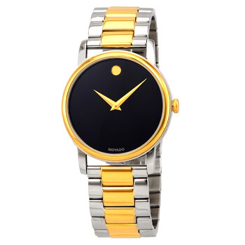 Đồng hồ Movado Classic Museum Quartz Mặt Đen 2100016 Nam Chính hãng Sale giá Rẻ tại XaXi World