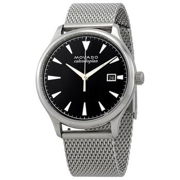 Đồng hồ Movado Heritage Quartz Mặt Đen 3650087 Nam Chính hãng Sale giá Rẻ tại XaXi World