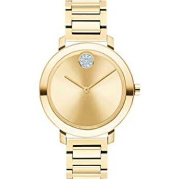 Đồng hồ Movado Bold Evolution Quartz Mặt Vàng 3600823 Nữ Chính hãng Sale giá Rẻ tại XaXi World