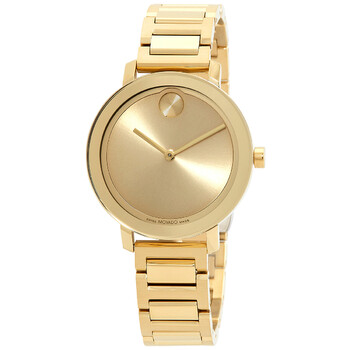 Đồng hồ Movado Bold Evolution Quartz Mặt Vàng 3600822 Nữ Chính hãng Sale giá Rẻ tại XaXi World