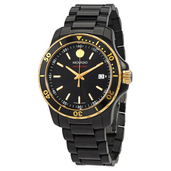 Đồng hồ Movado Quartz Mặt Đen 2600161 Unisex Chính hãng Sale giá Rẻ tại XaXi World
