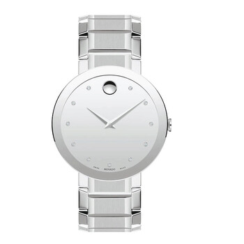 Đồng hồ Movado Sapphire Silver Mirror Diamond Dial 0607587 Nam Chính hãng Sale giá Rẻ tại XaXi World