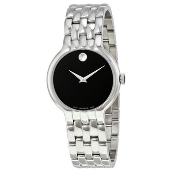 Đồng hồ Movado Classic Mặt Đen Stainless Steel 0606337 Nam Chính hãng Sale giá Rẻ tại XaXi World