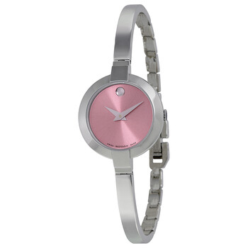 Đồng hồ Movado Bela Mặt Hồng Stainless Steel Bangle 0606596 Nữ Chính hãng Sale giá Rẻ tại XaXi World