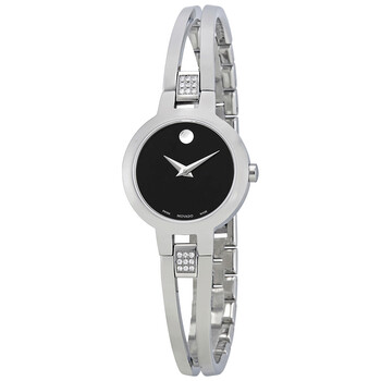 Đồng hồ Movado Amorosa Mặt Đen 0607154 Nữ Chính hãng Sale giá Rẻ tại XaXi World