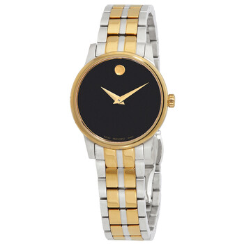 Đồng hồ Movado Quartz Mặt Đen Dây Demi 0607539 Nữ Chính hãng Sale giá Rẻ tại XaXi World