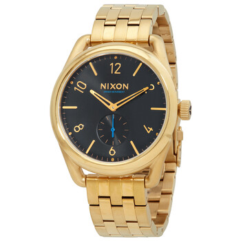 Đồng hồ Nixon C39 SS All Gold Quartz Mặt Đen A950-510-00 Nam Chính hãng Sale giá Rẻ tại XaXi World