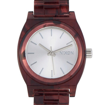 Đồng hồ Nixon Time Teller Quartz Mặt Bạc A1214-200-00 Nữ Chính hãng Sale giá Rẻ tại XaXi World
