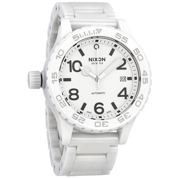 Đồng hồ Nixon Ceramic 42-20 Lefty Automatic Mặt Trắng A1481126 Nam Chính hãng Sale giá Rẻ tại XaXi World