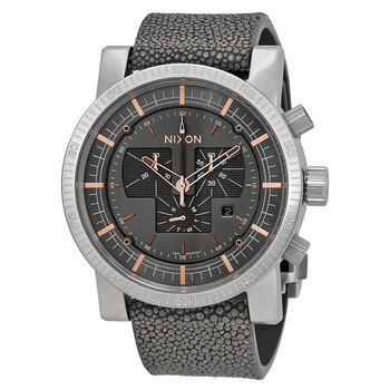 Đồng hồ Nixon Magnacon Leather II Chronograph Stingray Leather A458-2146-00 Nam Chính hãng Sale giá Rẻ tại XaXi World