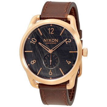 Đồng hồ Nixon C45 Leather Quartz Slate Dial A4651890 Nam Chính hãng Sale giá Rẻ tại XaXi World