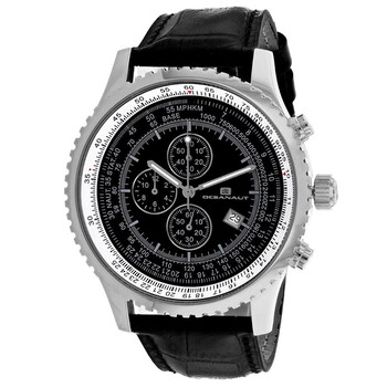 Đồng hồ Oceanaut Actuator Chronograph Quartz Mặt Đen OC0312 Nam Chính hãng Sale giá Rẻ tại XaXi World