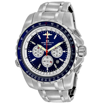 Đồng hồ Oceanaut Aviador Pilot Chronograph Quartz Mặt Xanh OC0113 Nam Chính hãng Sale giá Rẻ tại XaXi World