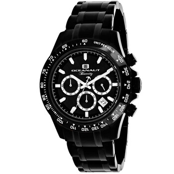 Đồng hồ Oceanaut Biarritz Chronograph Quartz Mặt Đen OC6114 Nam Chính hãng Sale giá Rẻ tại XaXi World