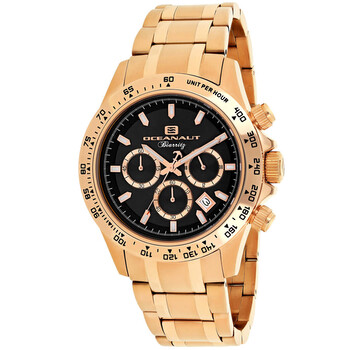 Đồng hồ Oceanaut Biarritz Chronograph Quartz Mặt Đen OC6119 Nam Chính hãng Sale giá Rẻ tại XaXi World