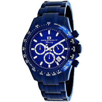 Đồng hồ Oceanaut Biarritz Chronograph Quartz Mặt Xanh OC6117 Nam Chính hãng Sale giá Rẻ tại XaXi World