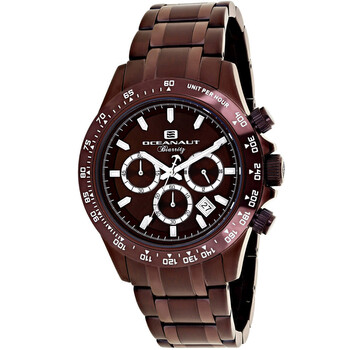Đồng hồ Oceanaut Biarritz Chronograph Quartz Mặt Nâu OC6116 Nam Chính hãng Sale giá Rẻ tại XaXi World
